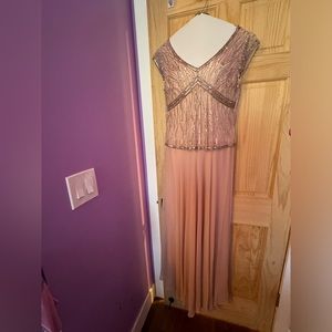 Blush & Sequin Dress